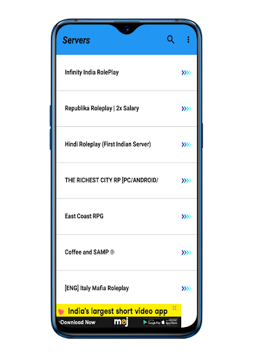 Samp Android English Server Screen 3