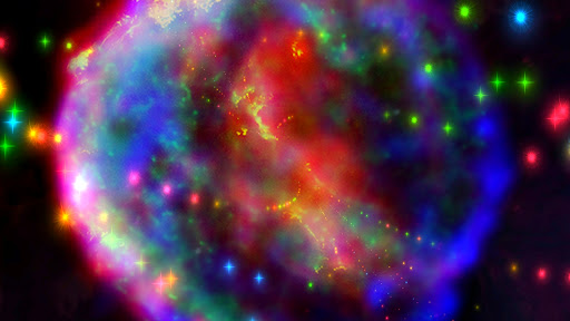 Screenshot of Nebula Music Visualizer