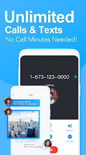 Telos Free Phone Number & Unlimited Calls and Text 2.2.9 Screenshots 1