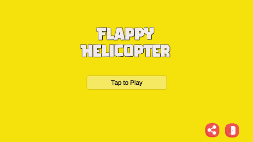 Android application Flappy Helicopter screenshort