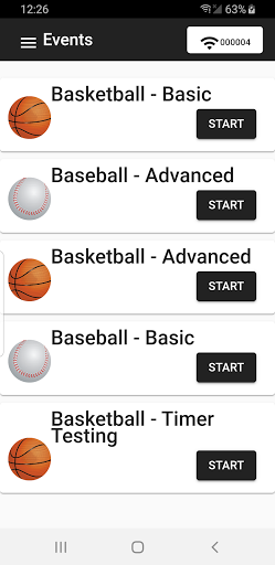 Android application ONE Controller screenshort