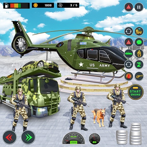 Army Vehicle Transport 3D Game