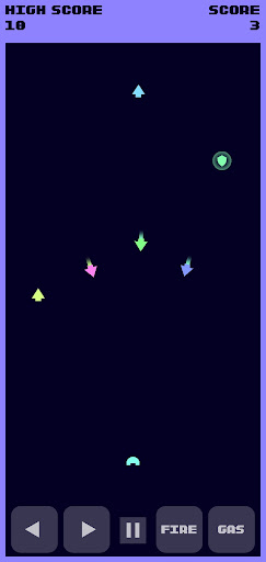 Spaceship Battle Screen 2