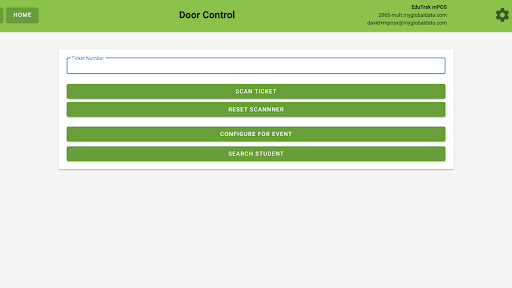 Edutrak mPOSx Screen 3