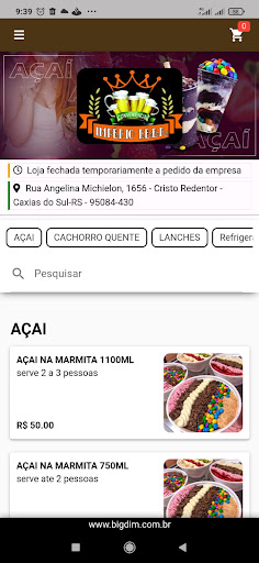 Android application Imperio Beer screenshort