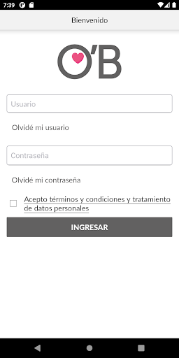 Android application O'BYRNE PARA TODOS screenshort
