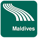 Maldives Map offline icon