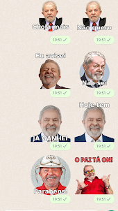 Figurinhas do Lula