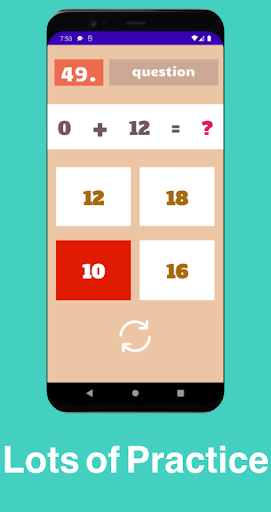 Easy addition and subtraction Screen 3