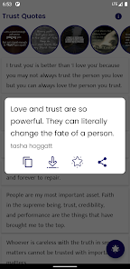 Captura 4 Trust Quotes and Sayings android
