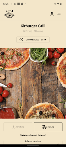 Android application Kirburger Grill screenshort