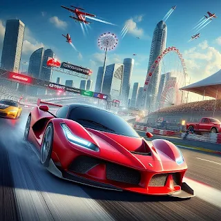 Racing Car Games Race City