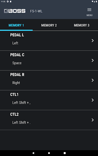 Screenshot of FS-1-WL Editor