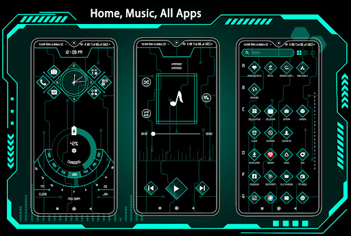 Screenshot of Pioneering Launcher - App lock