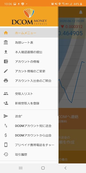 画像クリックでメニュー表示／非表示