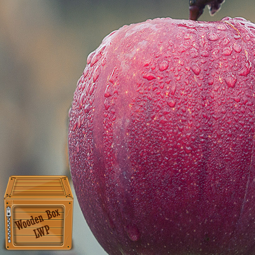 red apple wallpaper logo