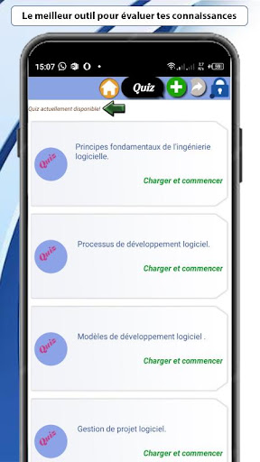 Quiz en génie logicielle Screen 3