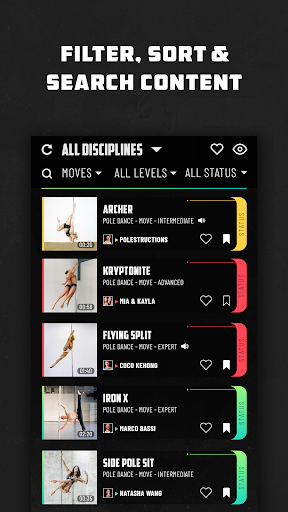 Pole Dance Companion Screen 3