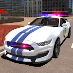 Cover Image of Unduh Game Mengemudi Mobil Polisi Mustang 2021  APK