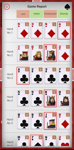 Hokm (Rule) Screen 2