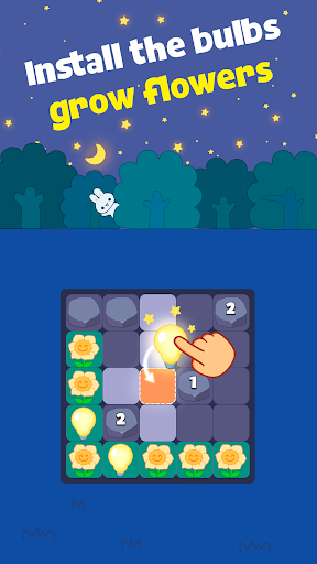 Android application Flower Field Puzzle screenshort