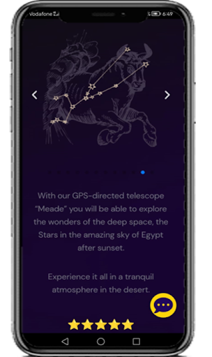 Android application Space Observers Egypt screenshort