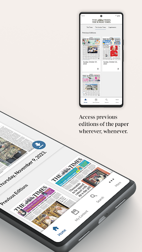 The Times e-paper Screen 2
