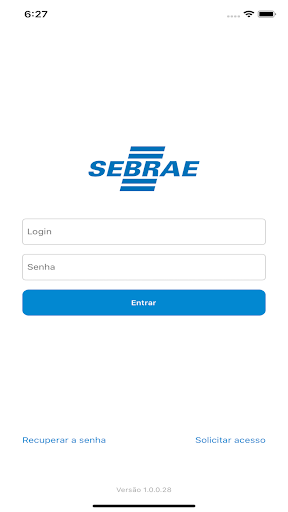 Android application Atendimento Remoto Sebrae MS screenshort