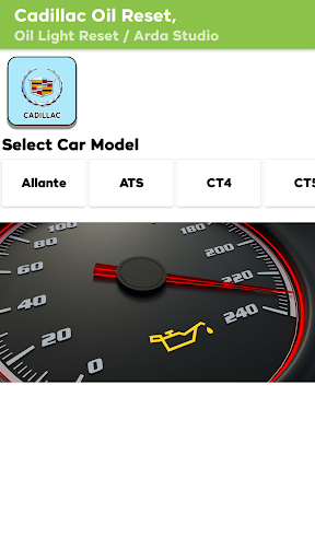 Oil Light Reset Cadillac