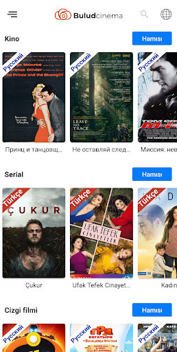 Android application Buludstore Cinema screenshort