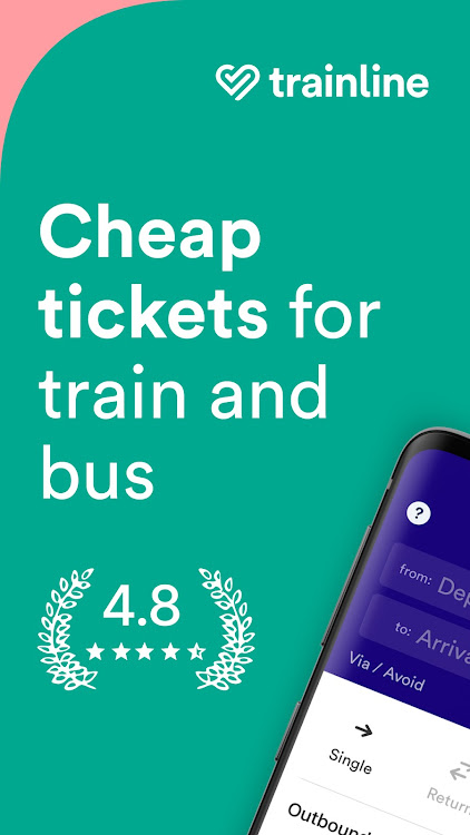 Trainline: Train travel Europe - 298.0.0.124512 - (Android)