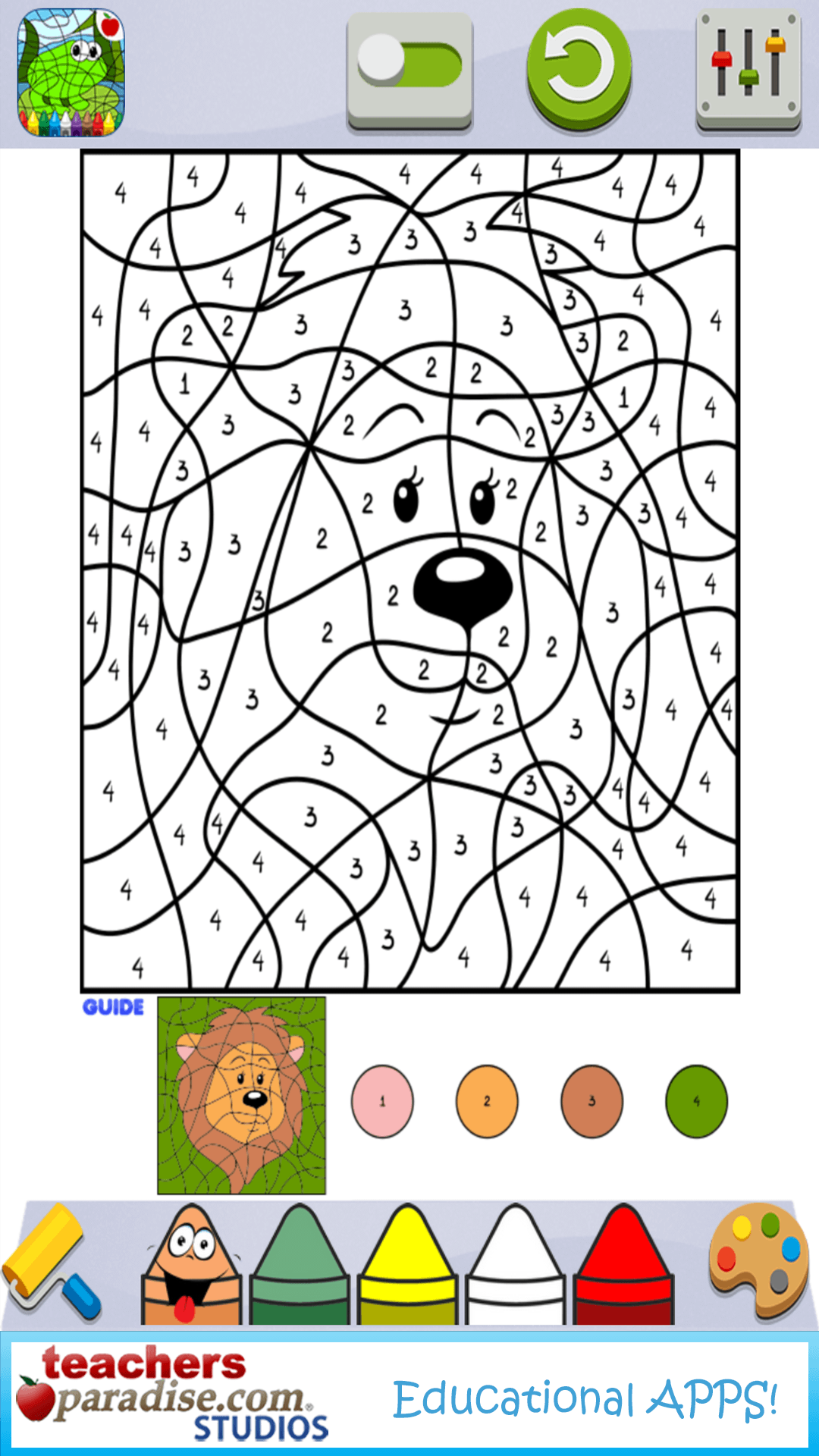 Android application Color By Numbers - Art Game for Kids and Adults screenshort