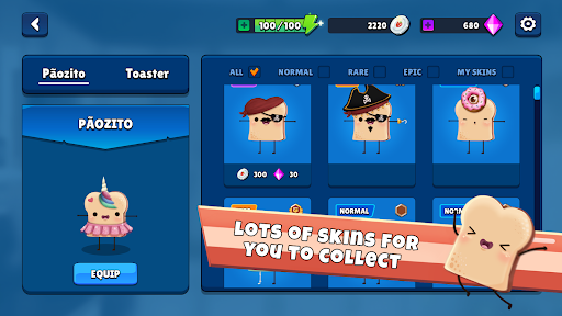 Screenshot of Paozito