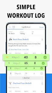 Modded Hevy – Gym Log Workout Tracker Apk New 2022 4