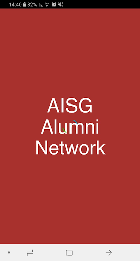 Android application AISG Alumni Network screenshort