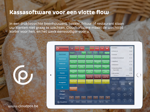 CloudPOS Kassa Screen 2