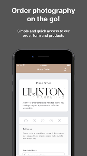Android application Elliston Marketing screenshort