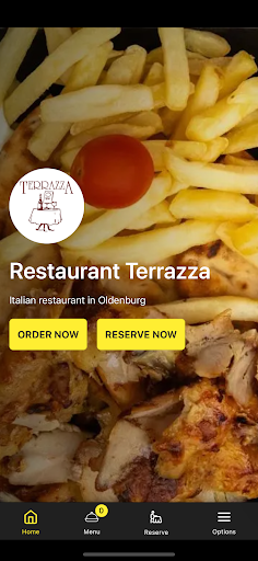 Android application Restaurant Terrazza screenshort