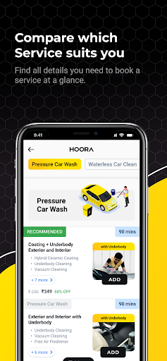 Hoora - Car Wash & Bike Care Screen 3