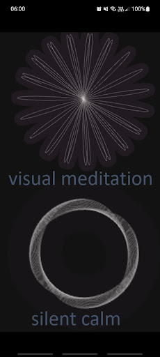 Android application Visual Meditation screenshort