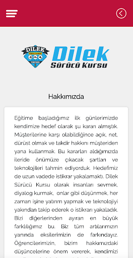 Dilek Sürücü Kursu Screen 2