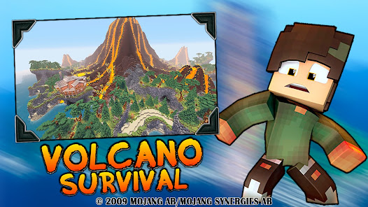 Imágen 12 Volcan Island & Survival Maps android