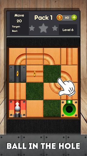 Rolling ball - slide puzzle Screen 3