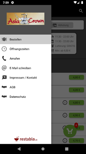 Asia Crown Hamburg Schnelsen Screen 2