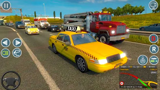 grand taxi simulator: taxi