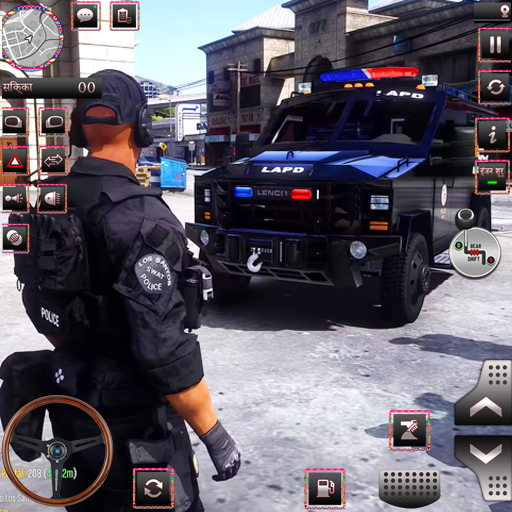 محاكاة ألعاب الشرطة 3D