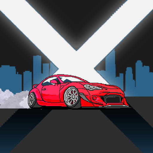 Pixel X Racer logo