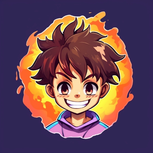 How to draw anime logo
