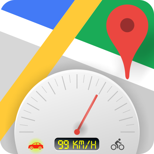GPS Speedometer-Directions-Map  Icon
