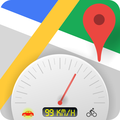 GPS Speedometer-Directions-Map logo